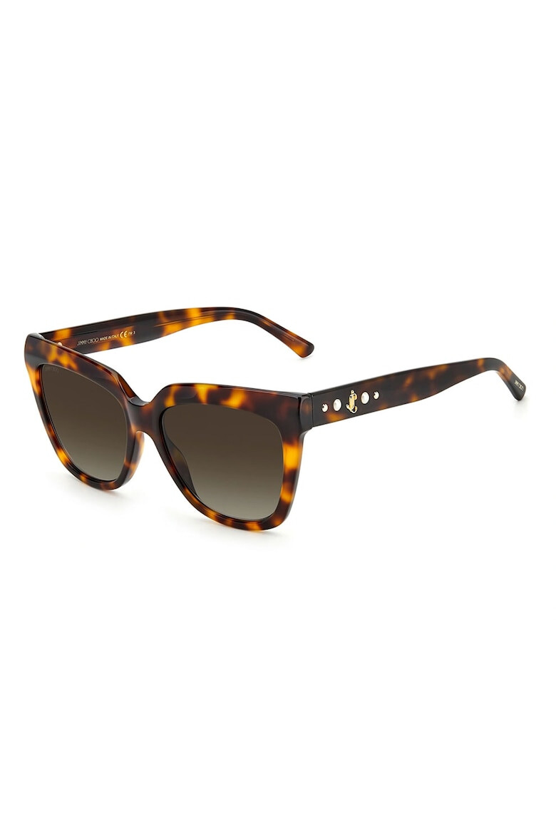 Jimmy Choo Ochelari de soare cat-eye cu model tortoise Julieka - Pled.ro