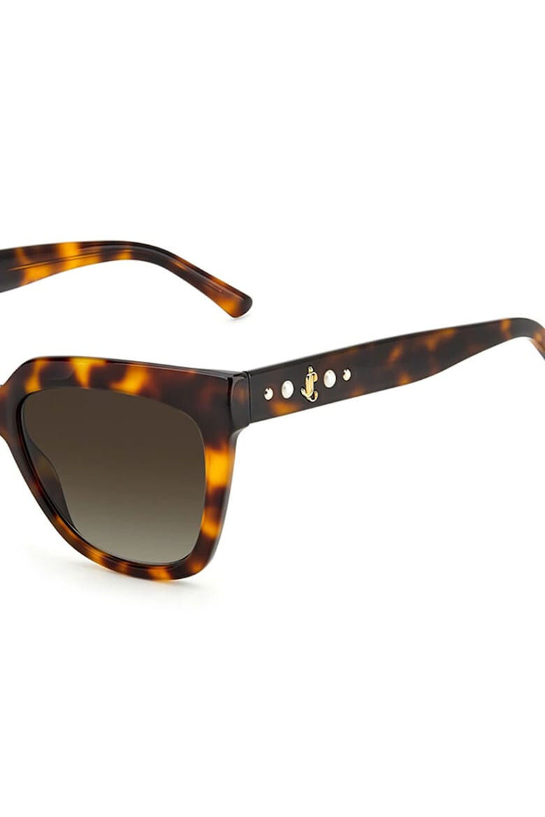 Jimmy Choo Ochelari de soare cat-eye cu model tortoise Julieka - Pled.ro