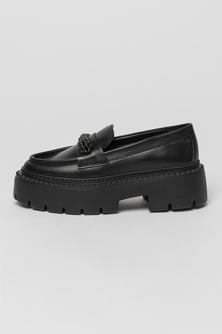 Jimmy Choo Pantofi loafer de piele Bryer - Pled.ro