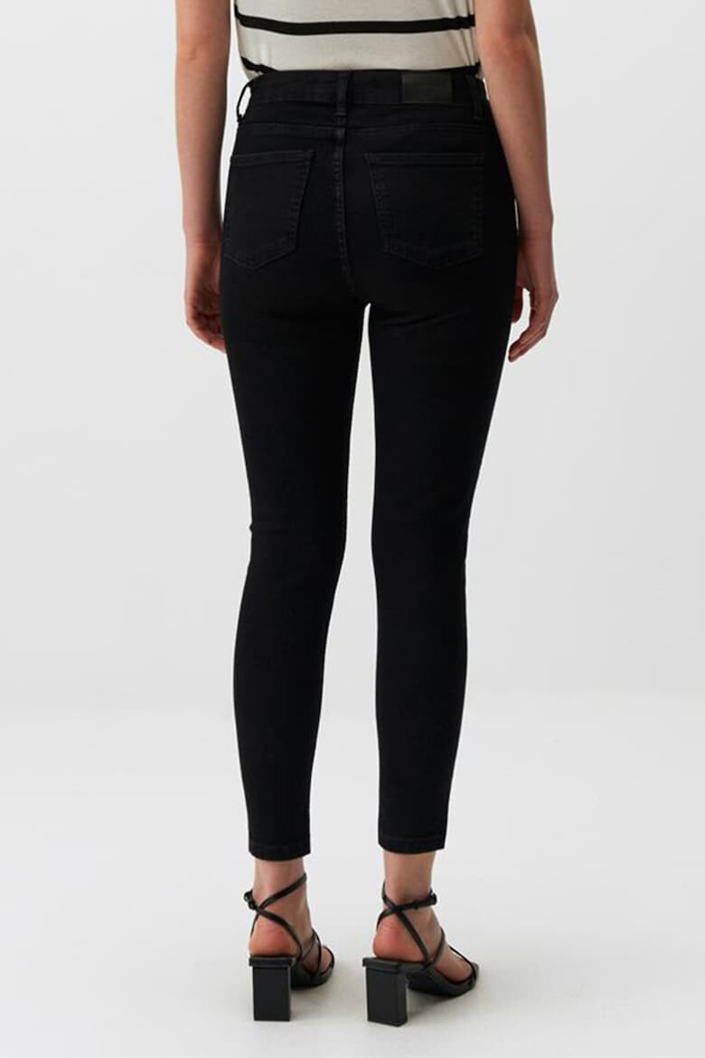 JIMMY KEY Blugi crop skinny - Pled.ro