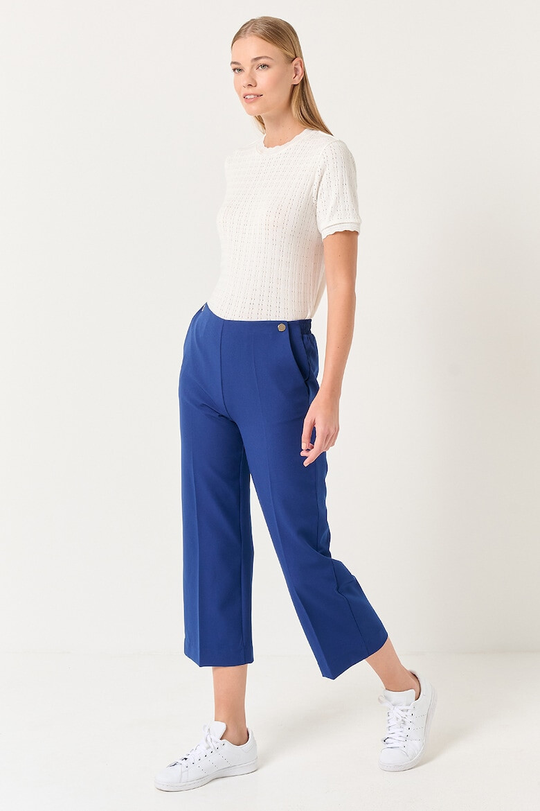 JIMMY KEY Pantaloni crop cu talie inalta - Pled.ro