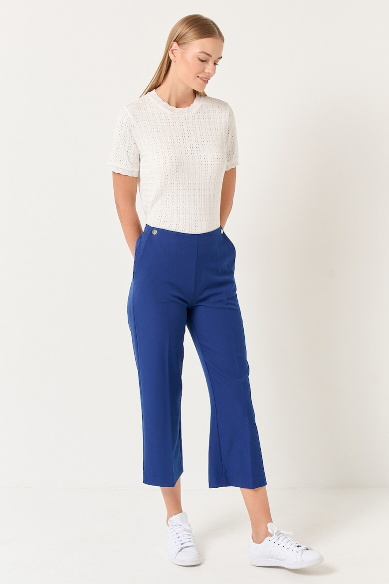 JIMMY KEY Pantaloni crop cu talie inalta - Pled.ro