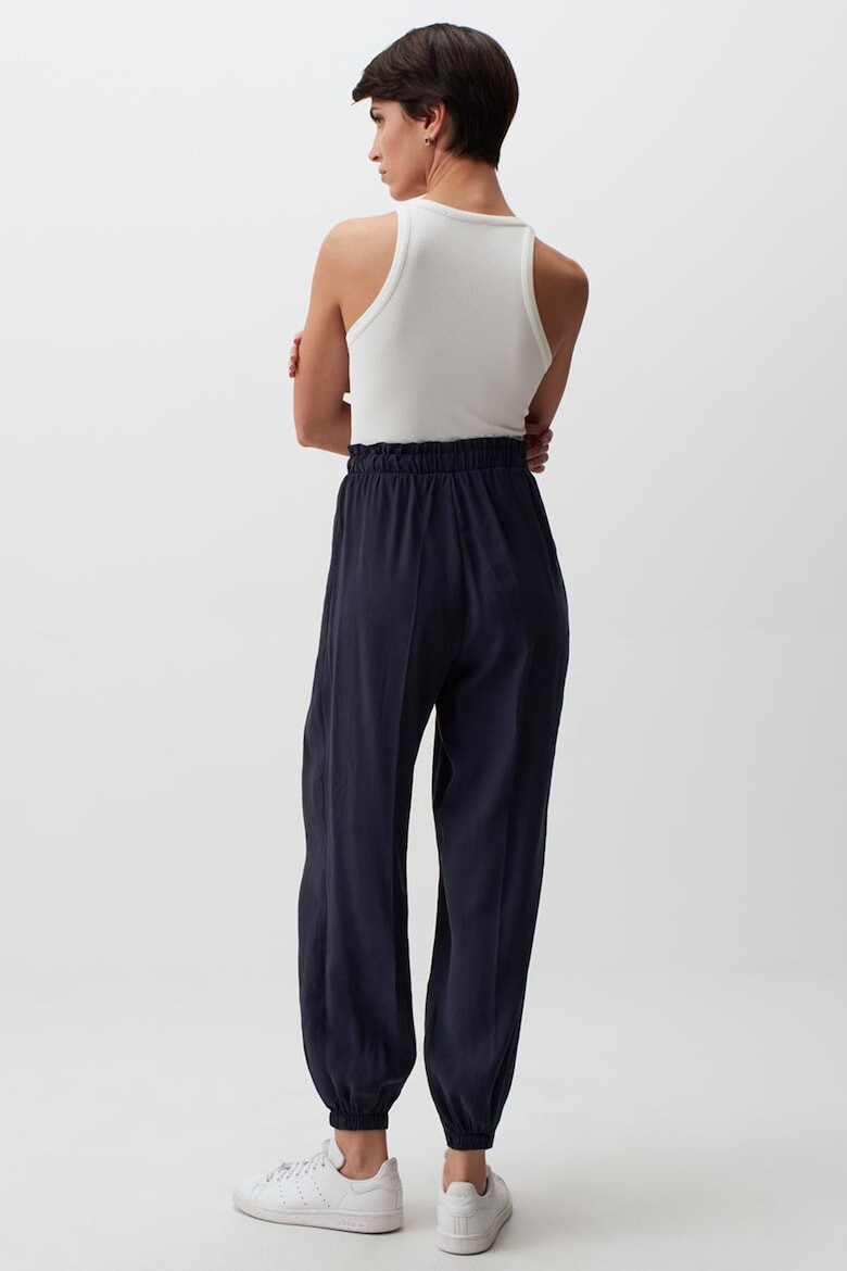 JIMMY KEY Pantaloni jogger crop din amestec de modal - Pled.ro