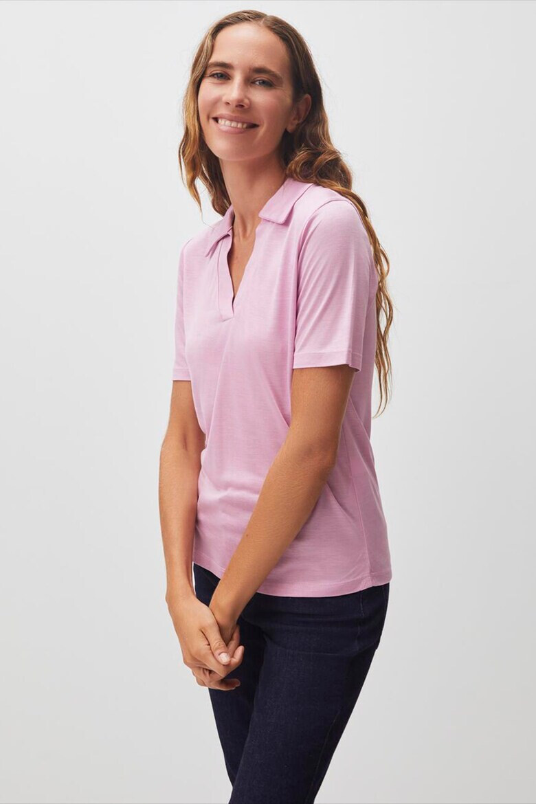 JIMMY KEY Tricou polo cu model uni - Pled.ro