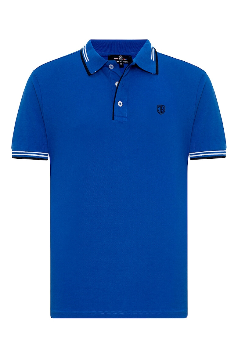 Jimmy Sanders Tricou polo cu accente in dungi Antoninus - Pled.ro