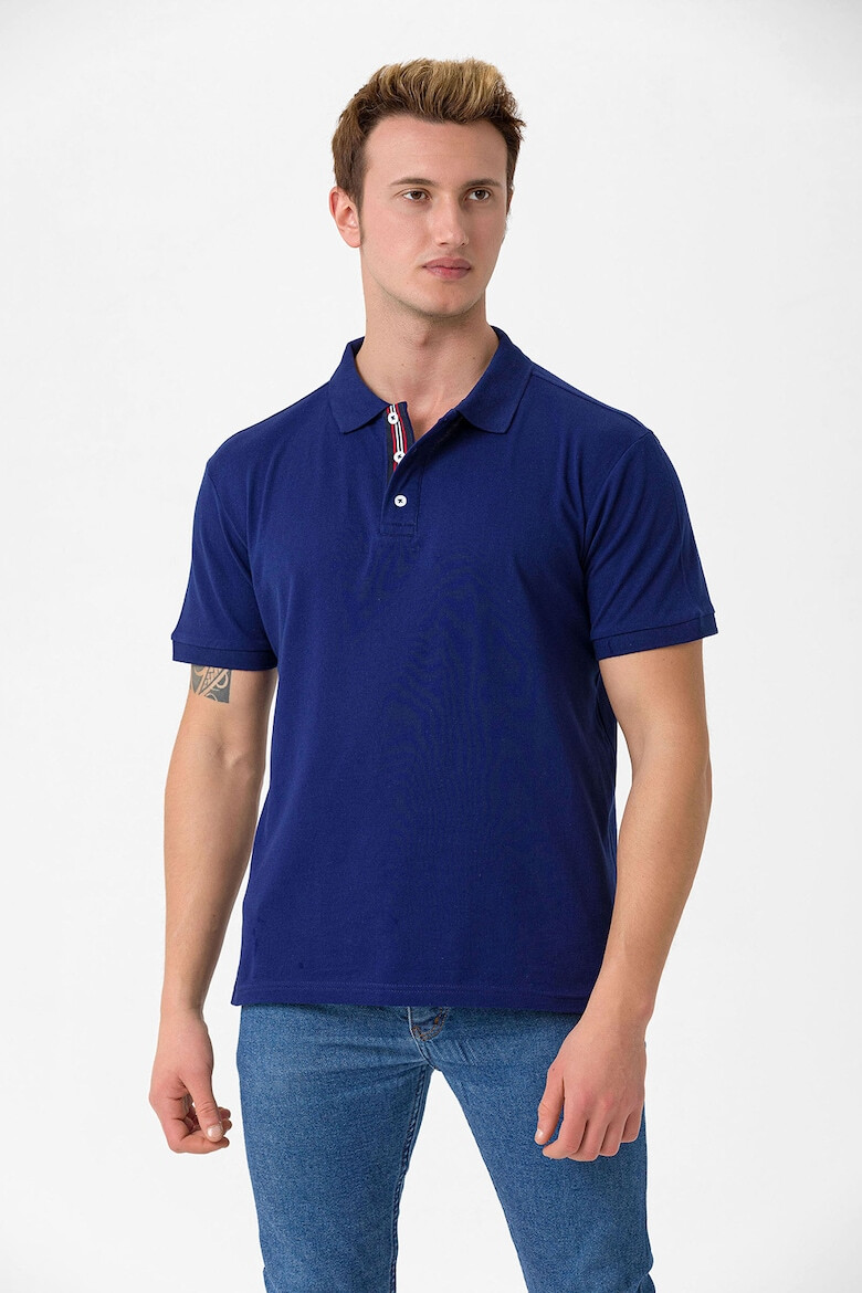 Jimmy Sanders Tricou polo cu model uni Gabriel - Pled.ro