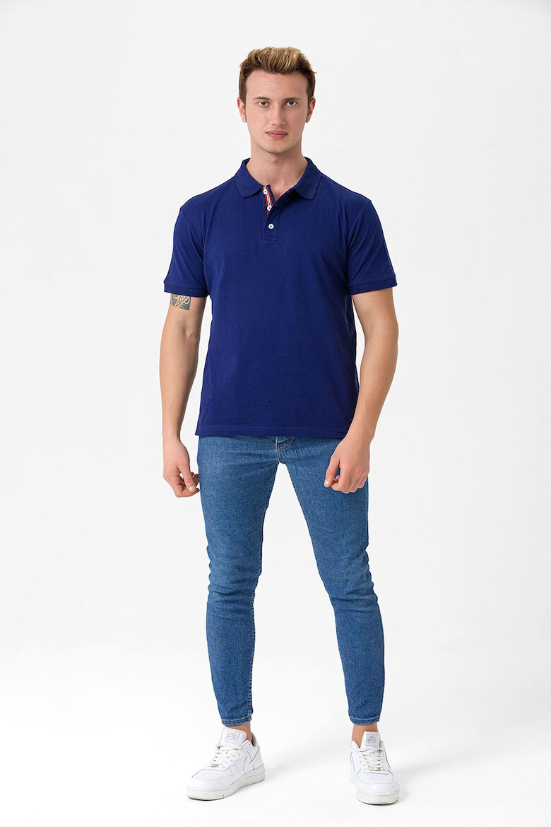 Jimmy Sanders Tricou polo cu model uni Gabriel - Pled.ro