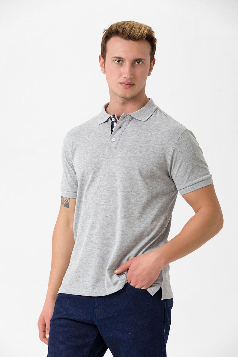 Jimmy Sanders Tricou polo cu model uni Gabriel - Pled.ro