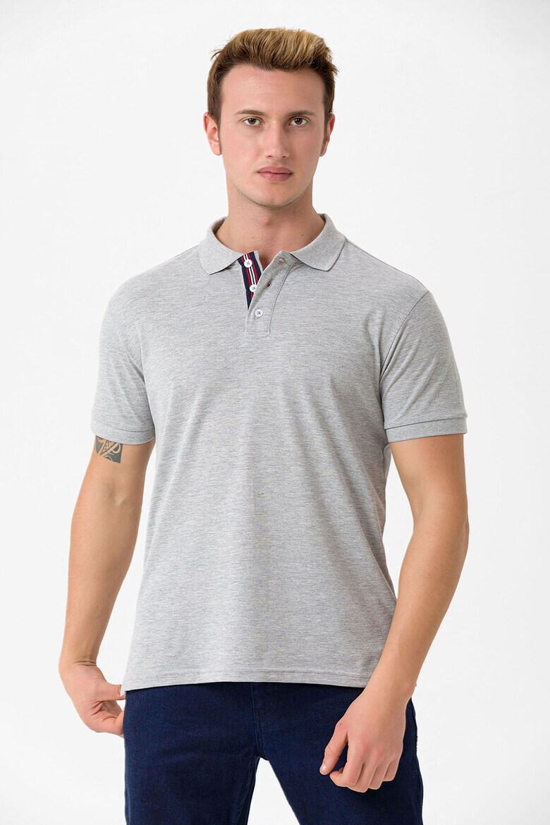 Jimmy Sanders Tricou polo cu model uni Gabriel - Pled.ro