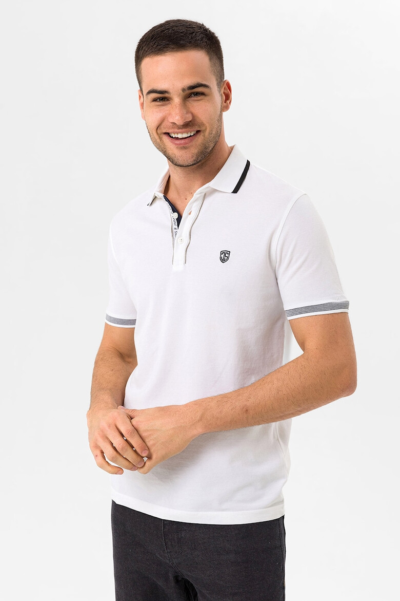 Jimmy Sanders Tricou polo de bumbac Kamari - Pled.ro