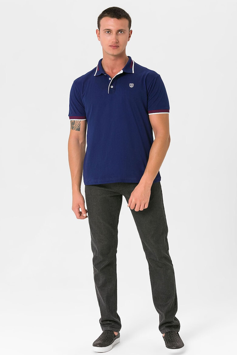 Jimmy Sanders Tricou polo din bumbac pique - Pled.ro