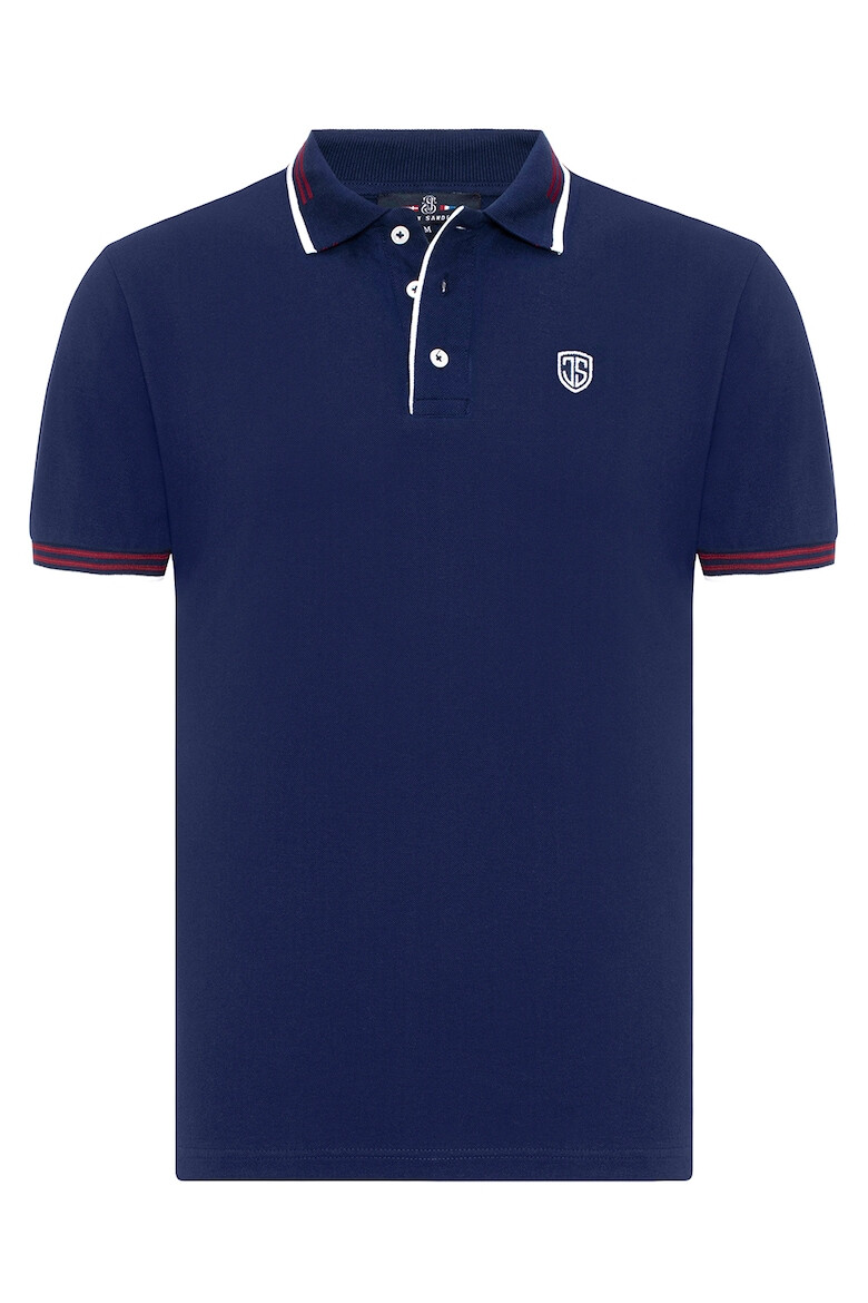 Jimmy Sanders Tricou polo din bumbac pique - Pled.ro