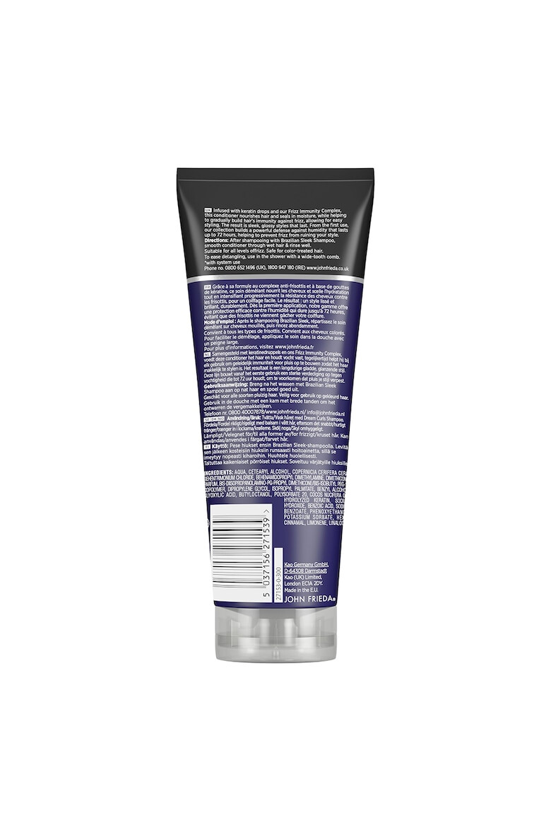 John Frieda Balsam pentru netezirea firelor rebele Frizz Ease Brazilian Sleek 250 ml - Pled.ro