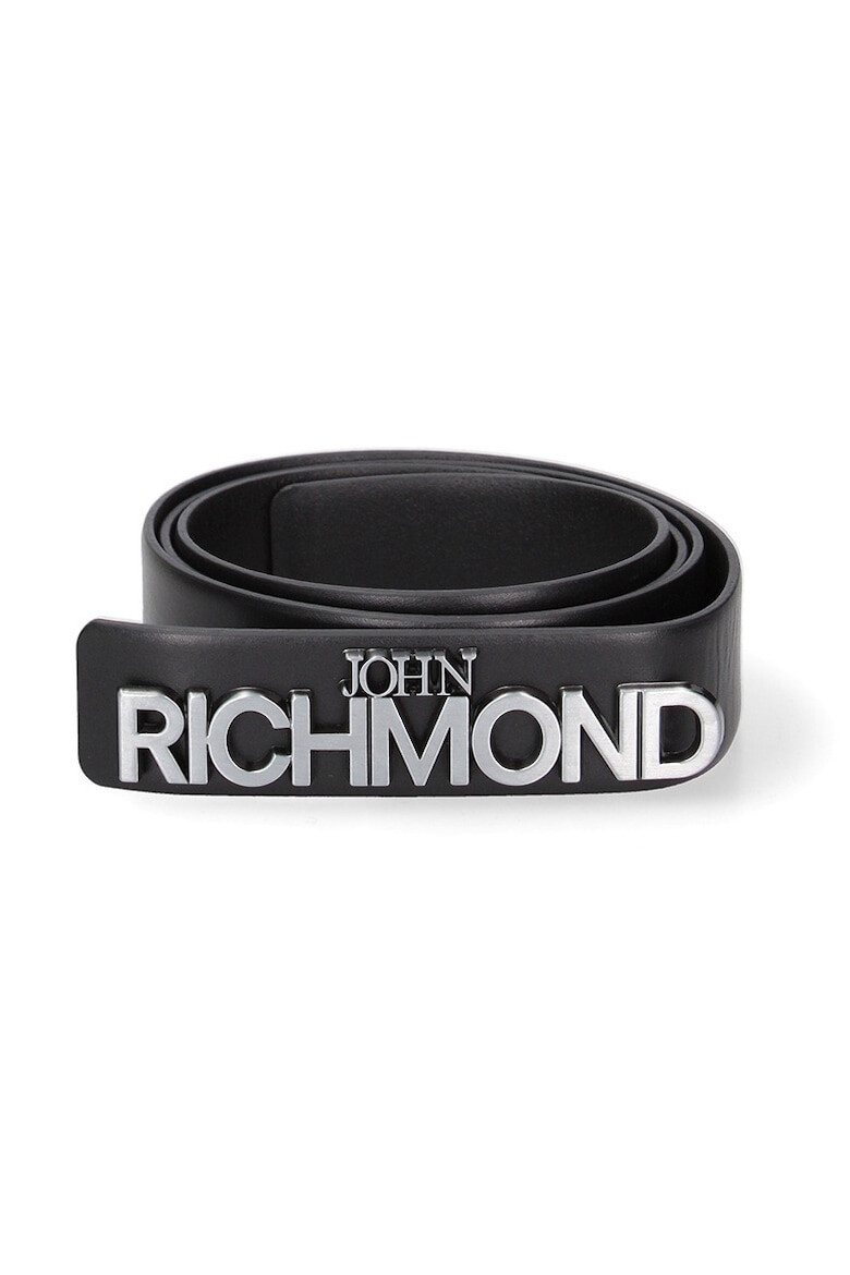 John Richmond Curea din piele cu aplicatii logo - Pled.ro