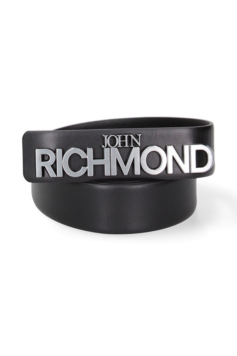 John Richmond Curea din piele cu aplicatii logo - Pled.ro