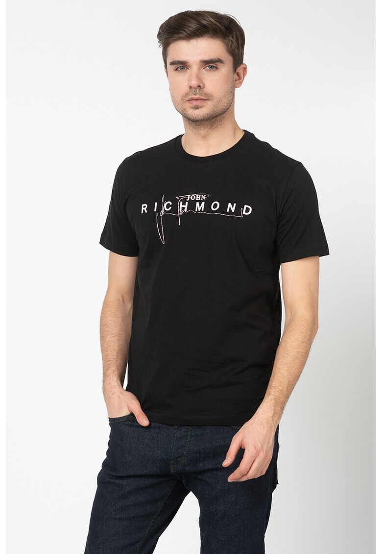 John Richmond Tricou cu detalii stralucitoare Grigorieva - Pled.ro