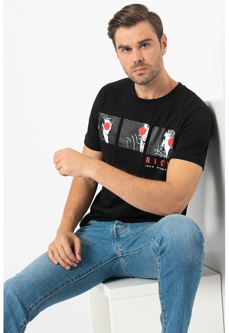 John Richmond Tricou cu imprimeu David Bowie Yser - Pled.ro