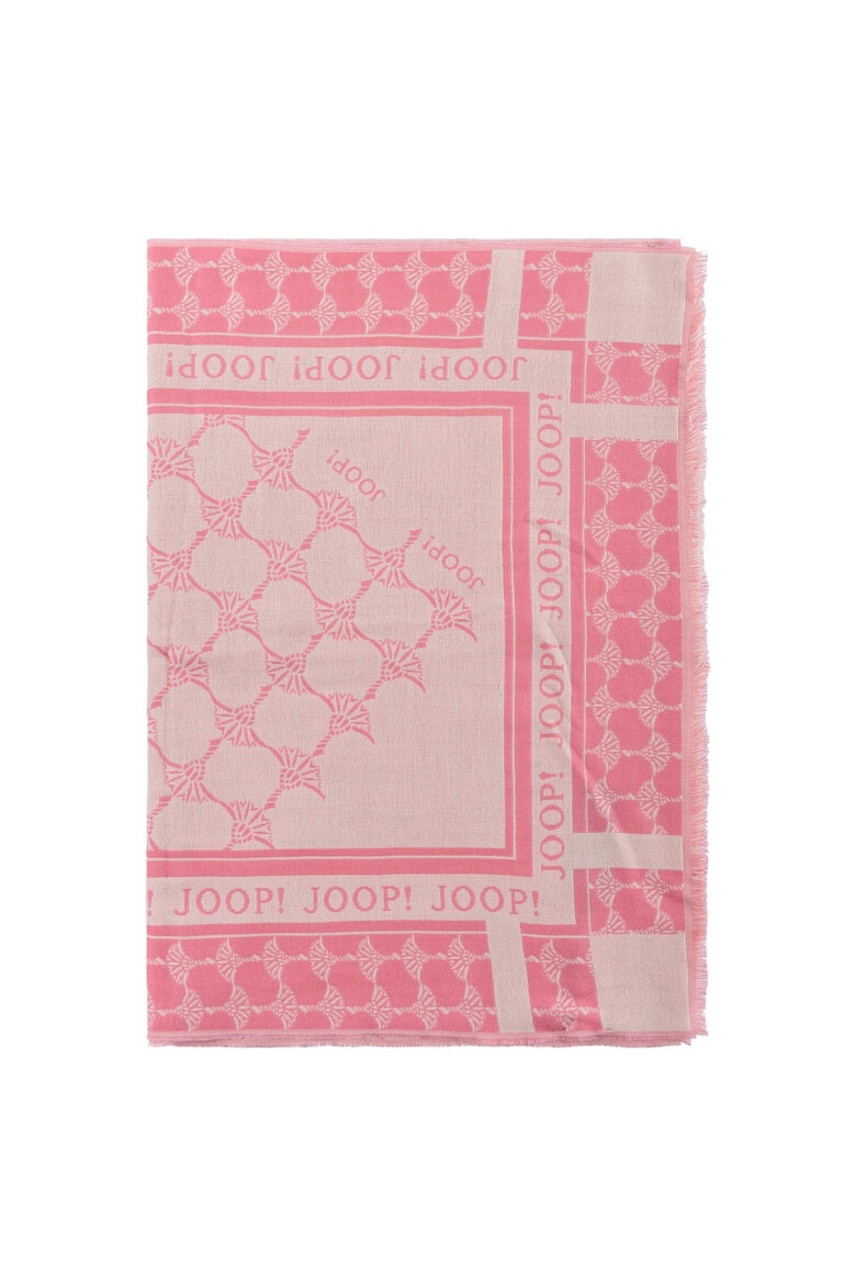 Joop! Esarfa din jacquard cu model logo - Pled.ro