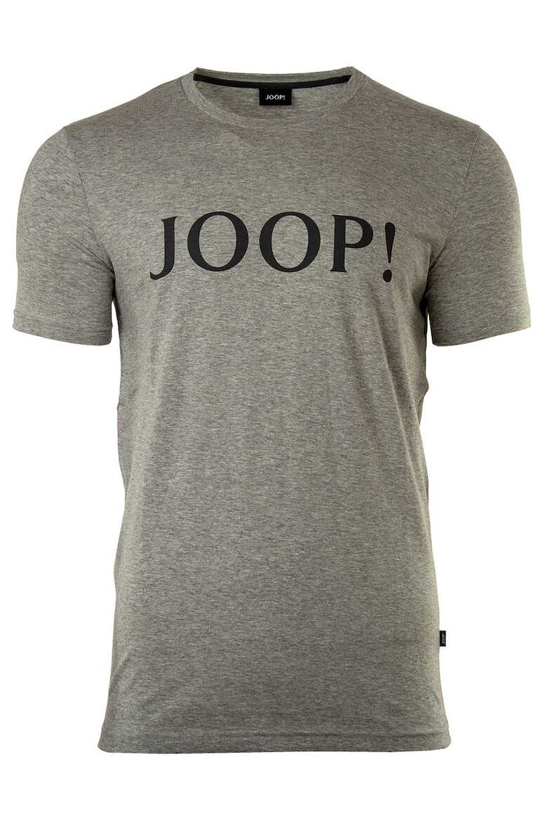 Joop! Tricou cu decolteu la baza gatului si imprimeu logo Alerio 9709 - Pled.ro