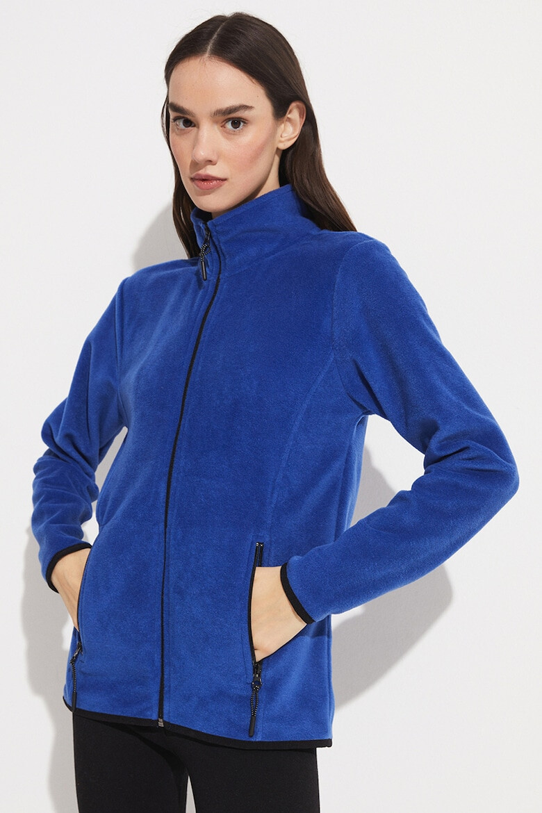 JoyStar Bluza de trening din material fleece cu fermoar - Pled.ro