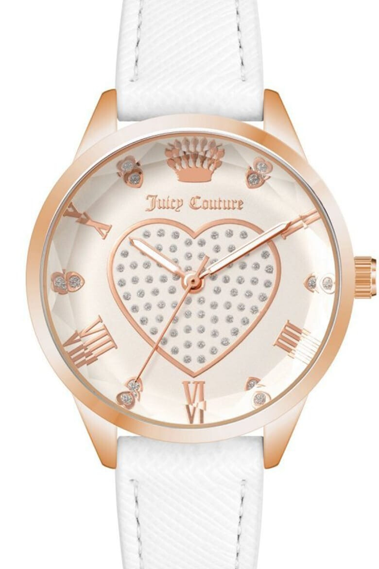 Juicy Couture Ceas quartz cu o curea din piele ecologica - Pled.ro