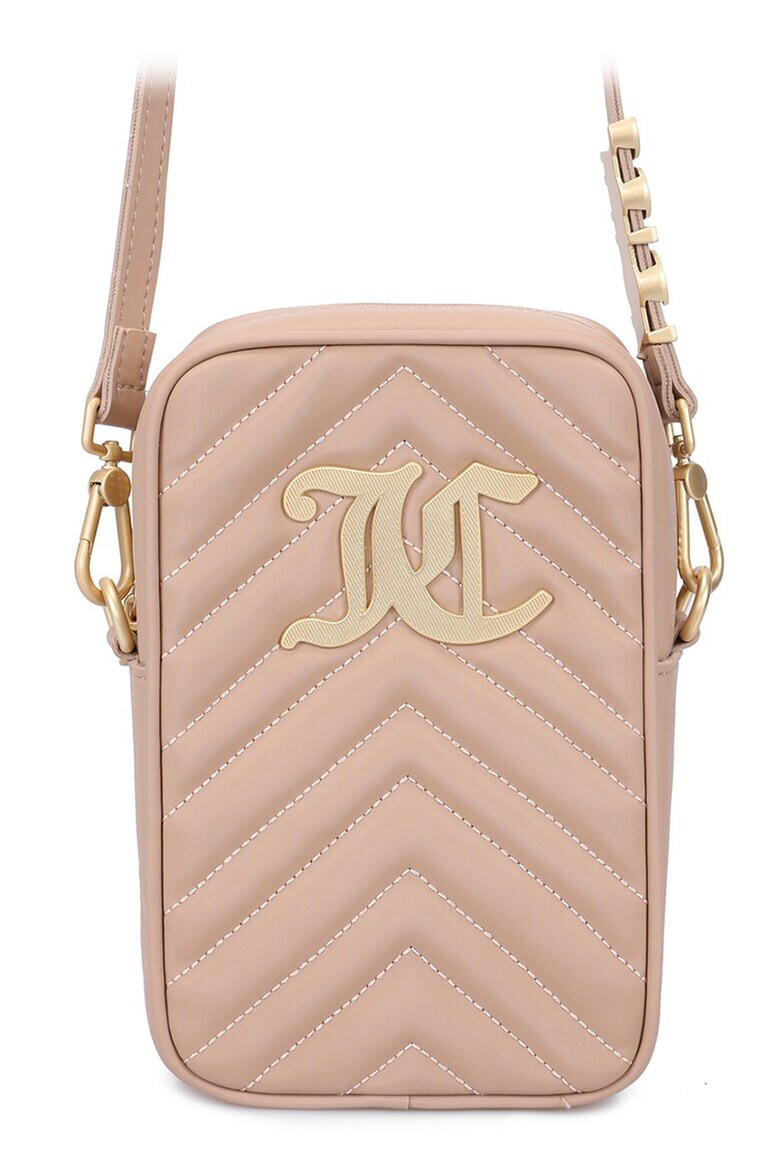 Juicy Couture Geanta crossbody de piele ecologica cu monograma - Pled.ro