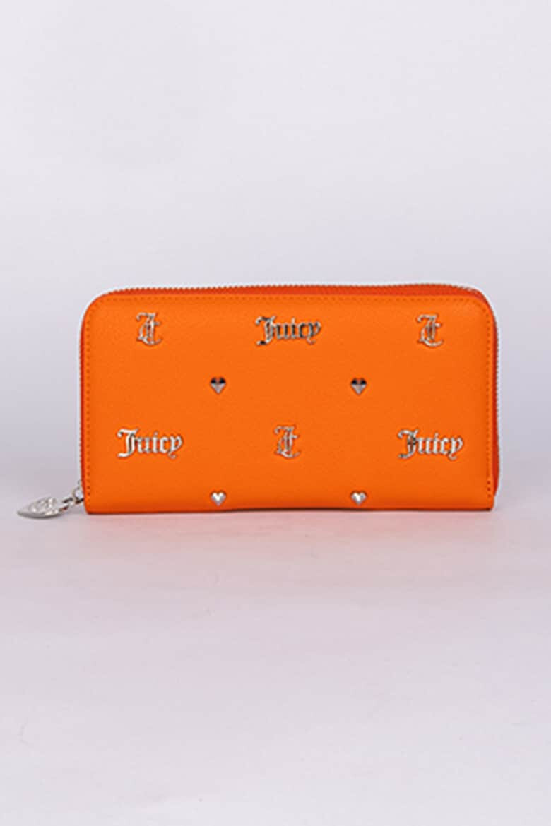 Juicy Couture Portofel din piele ecologica cu fermoar Dorothy - Pled.ro