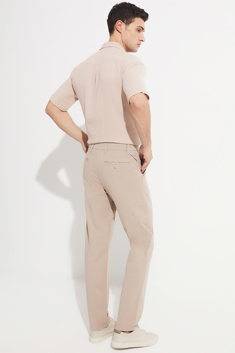 June Pantaloni chino din amestec de bumbac - Pled.ro