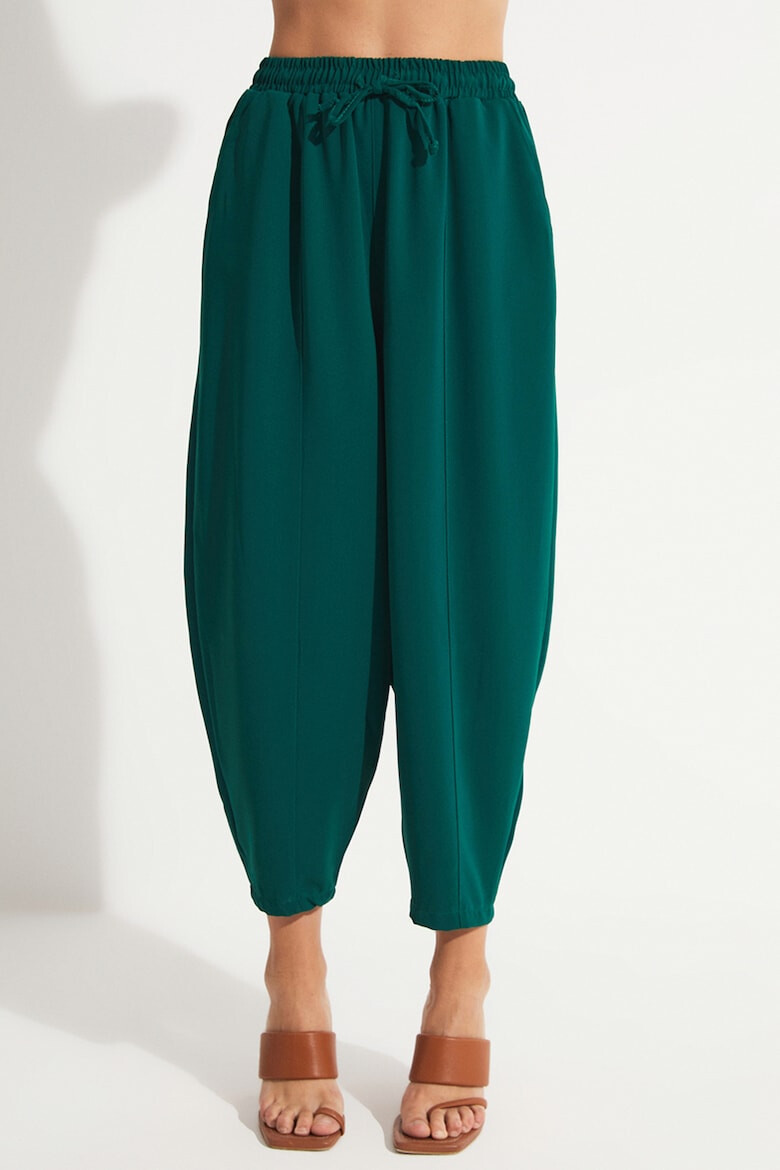 June Pantaloni crop relaxed fit - Pled.ro