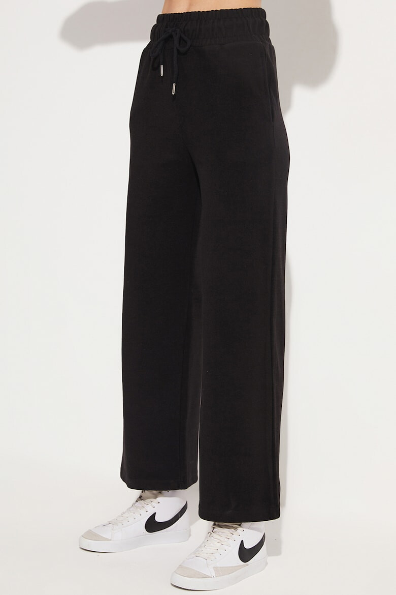 June Pantaloni de trening crop cu snur de ajustare - Pled.ro