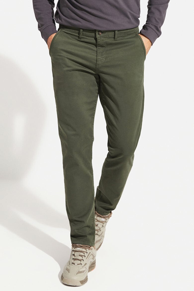 June Pantaloni slim fit din amestec de bumbac - Pled.ro