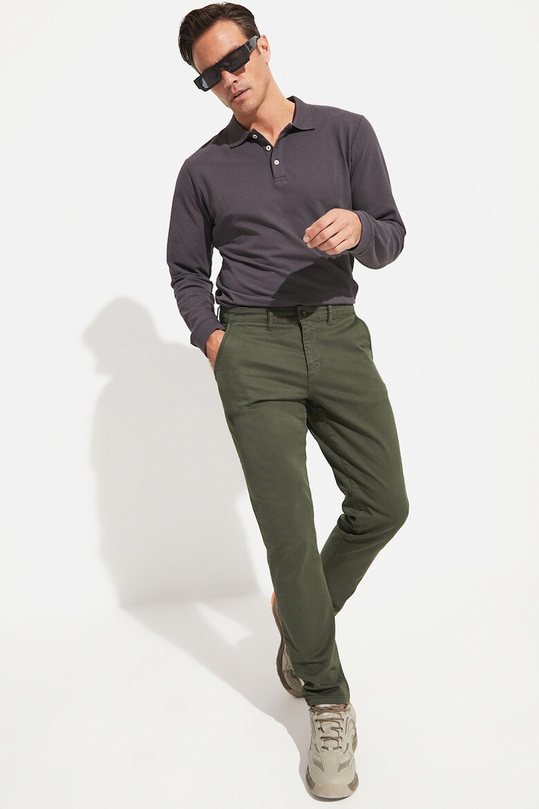 June Pantaloni slim fit din amestec de bumbac - Pled.ro