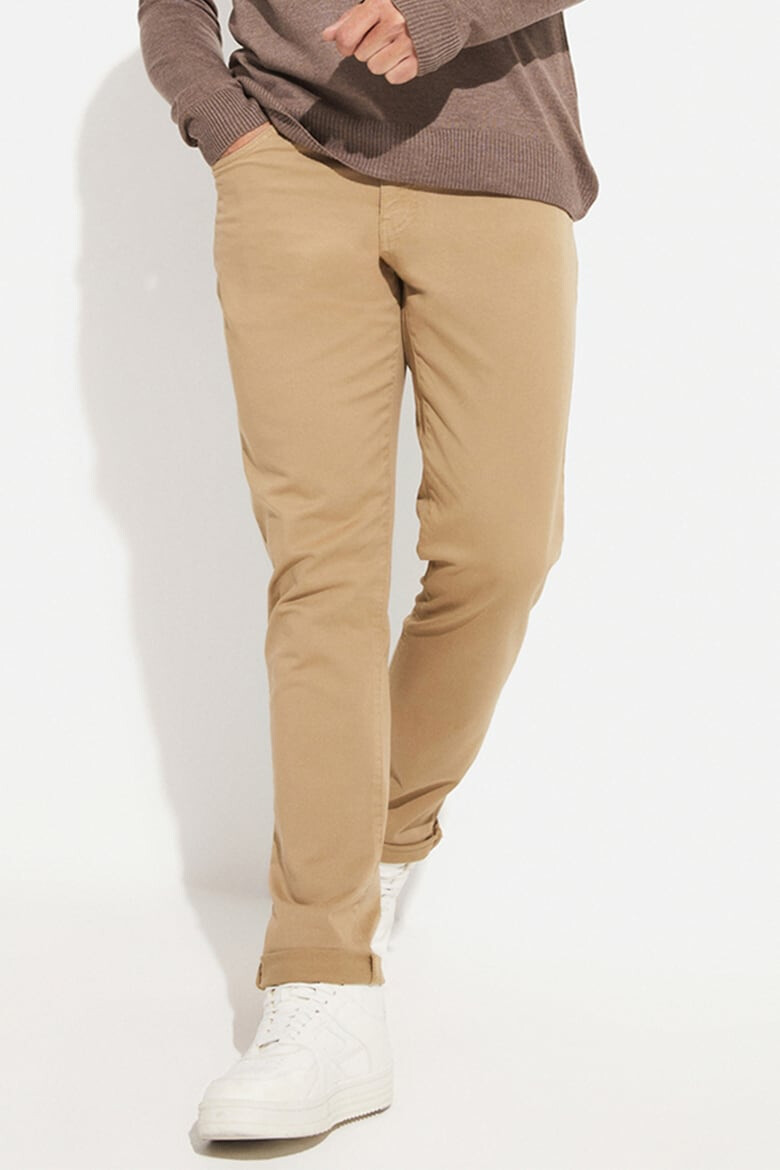 June Pantaloni slim fit din amestec de bumbac - Pled.ro