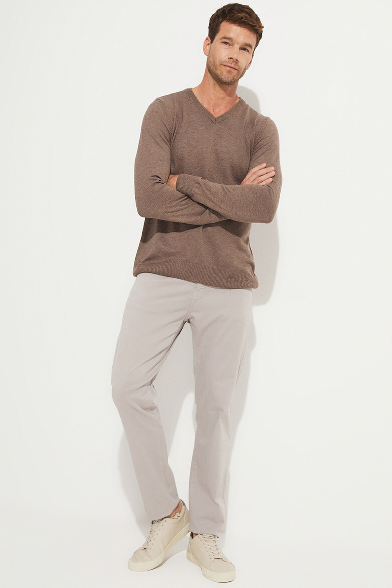 June Pantaloni slim fit din amestec de bumbac - Pled.ro