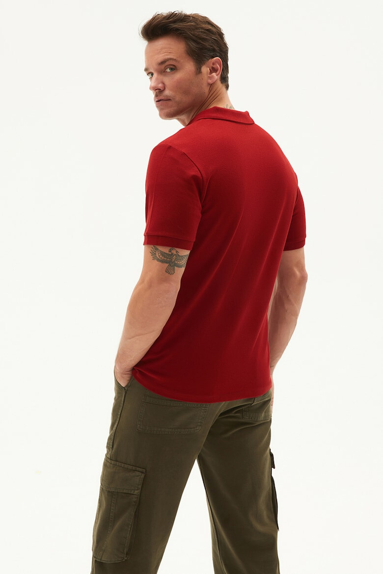 June Tricou polo cu model uni - Pled.ro