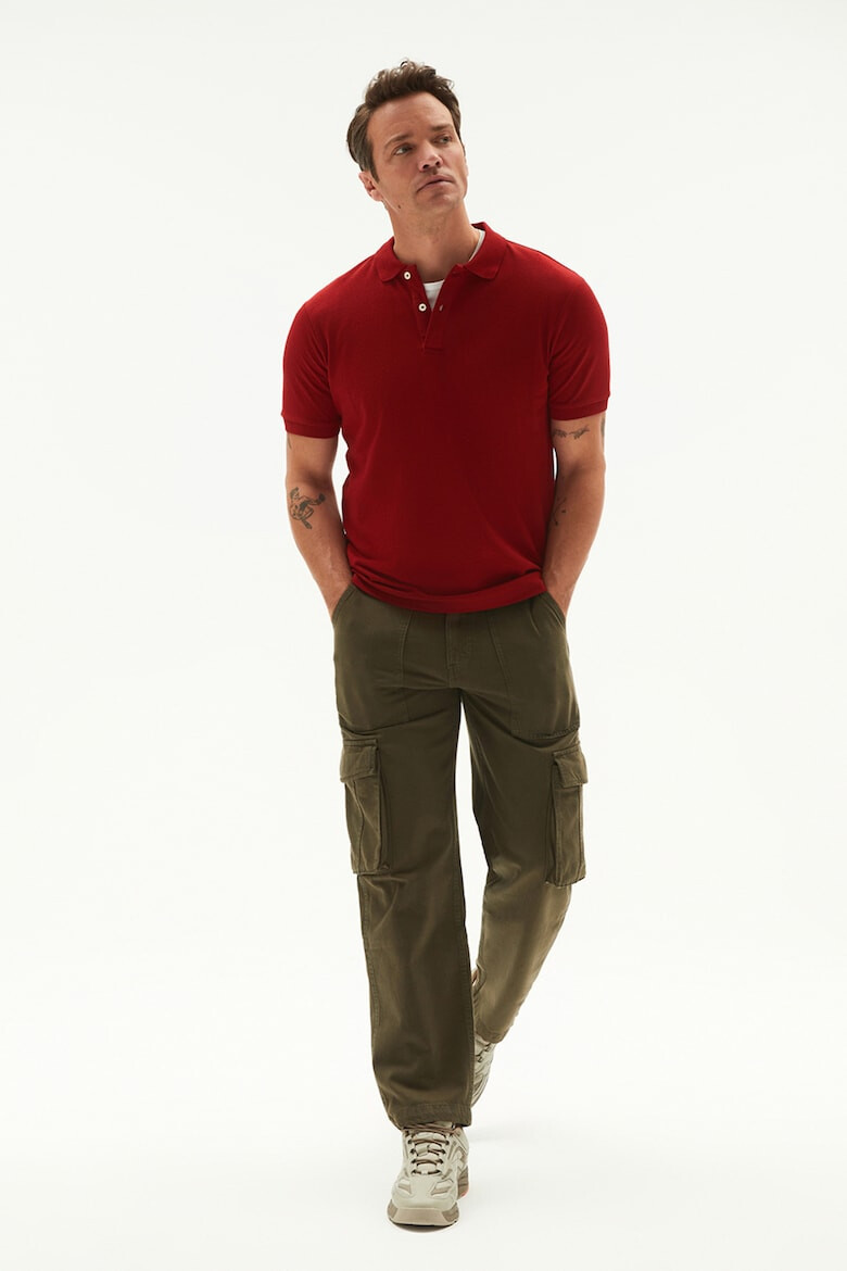 June Tricou polo cu model uni - Pled.ro