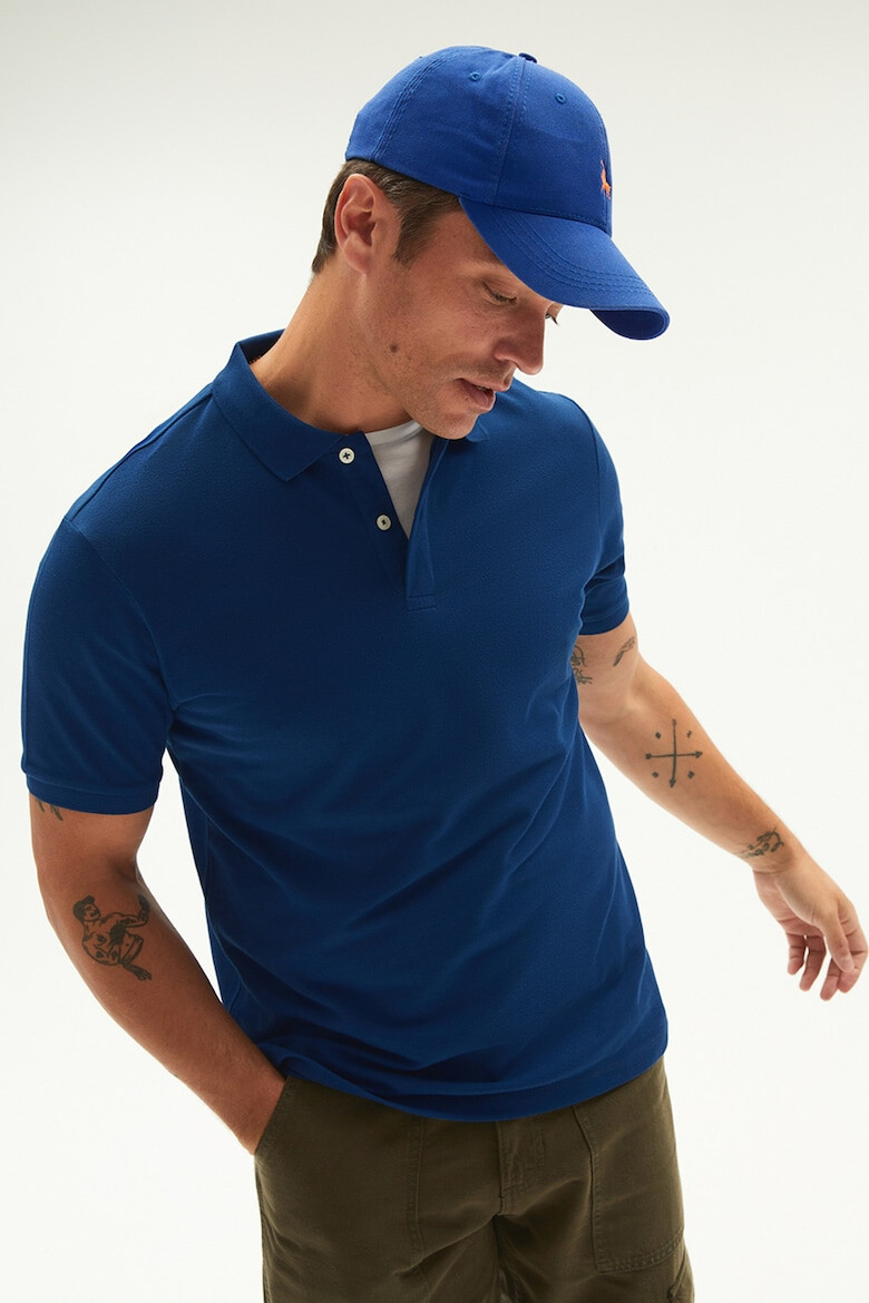 June Tricou polo cu model uni - Pled.ro