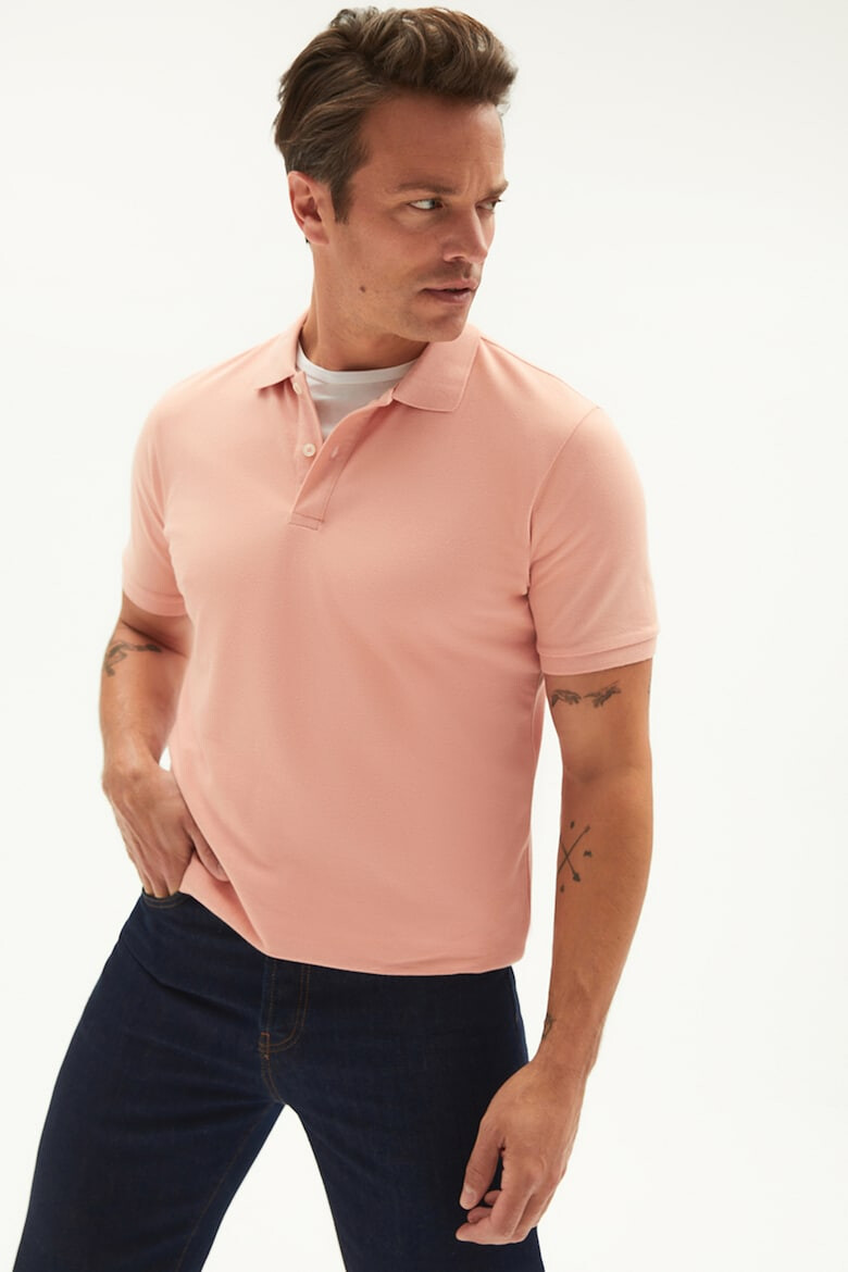 June Tricou polo cu model uni - Pled.ro