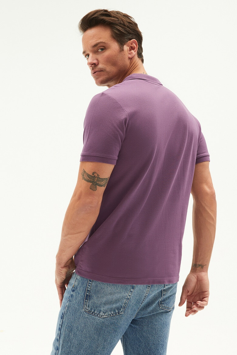 June Tricou polo cu model uni - Pled.ro