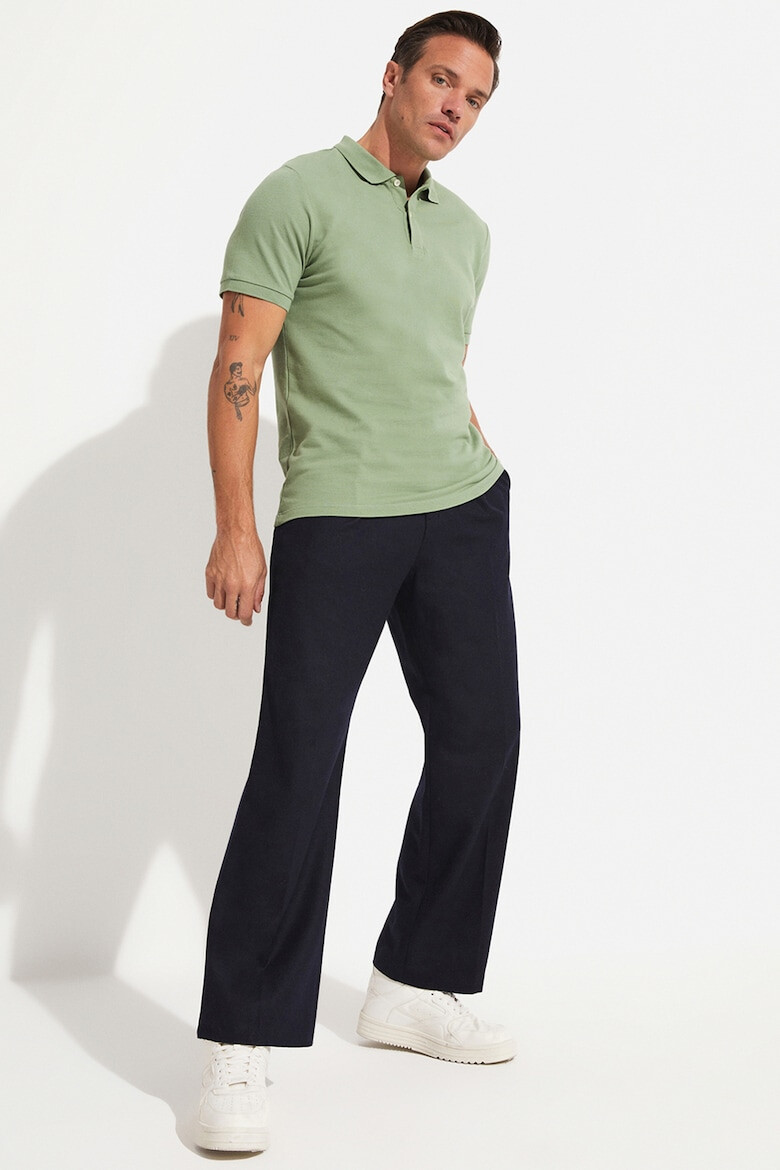 June Tricou polo cu model uni - Pled.ro