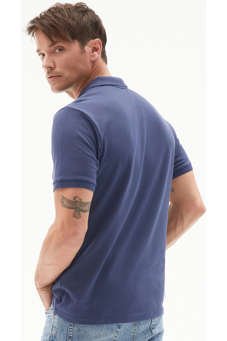 June Tricou polo cu model uni - Pled.ro