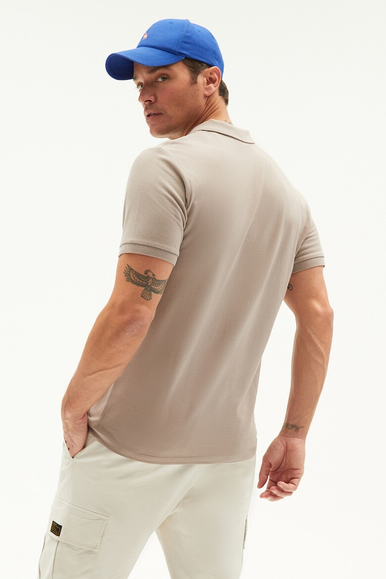 June Tricou polo cu model uni - Pled.ro