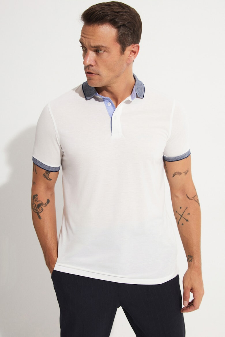 June Tricou polo slim fit - Pled.ro