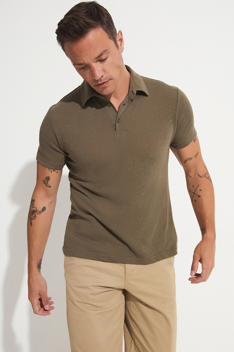 June Tricou polo uni de bumbac - Pled.ro