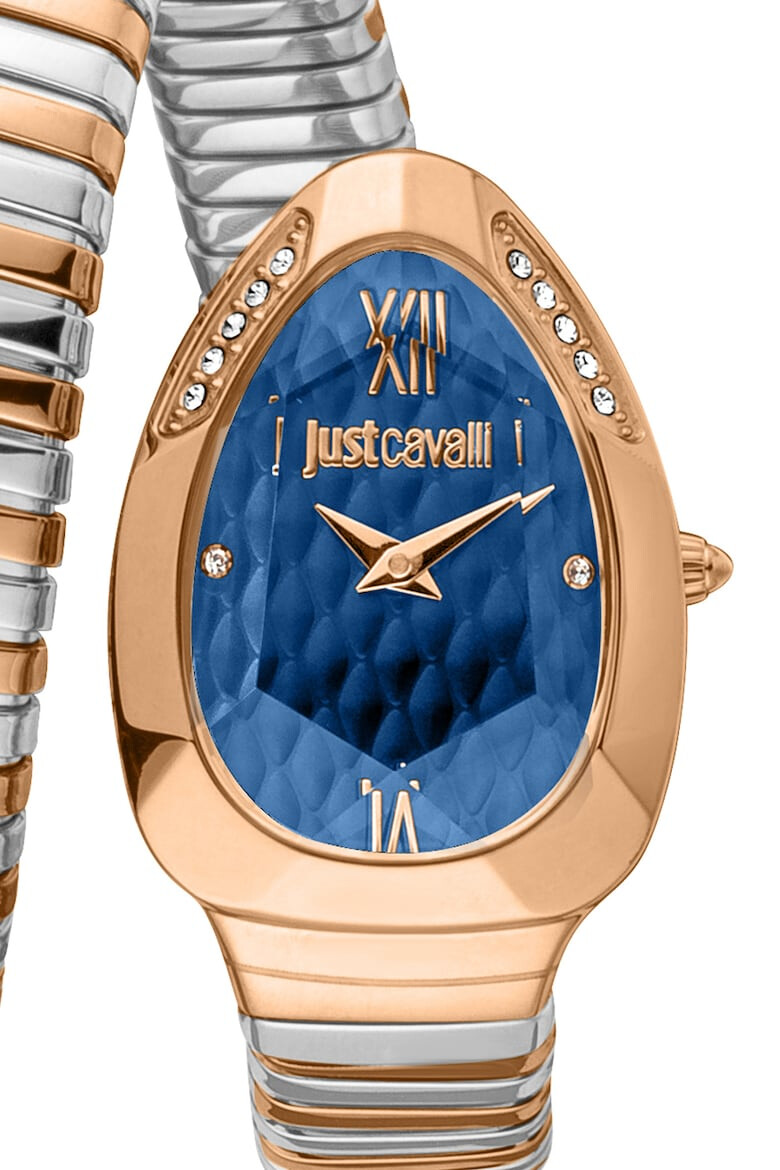 JUST CAVALLI Ceas de otel inoxidabil cu zirconia - Pled.ro