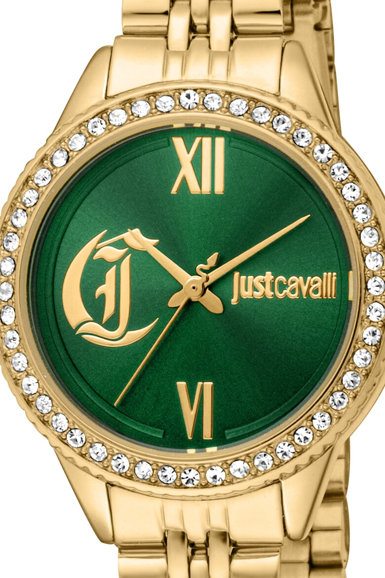 JUST CAVALLI Ceas quartz din otel inoxidabil - Pled.ro