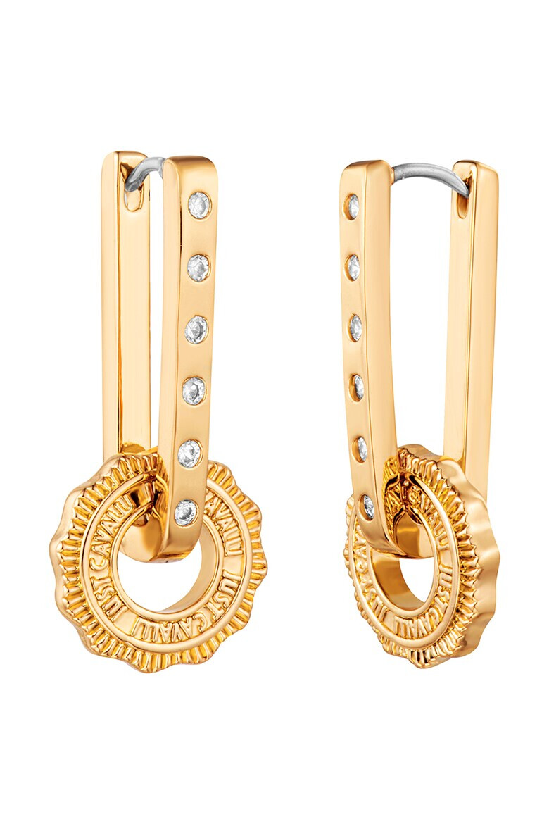 JUST CAVALLI Cercei drop cu zirconia - Pled.ro