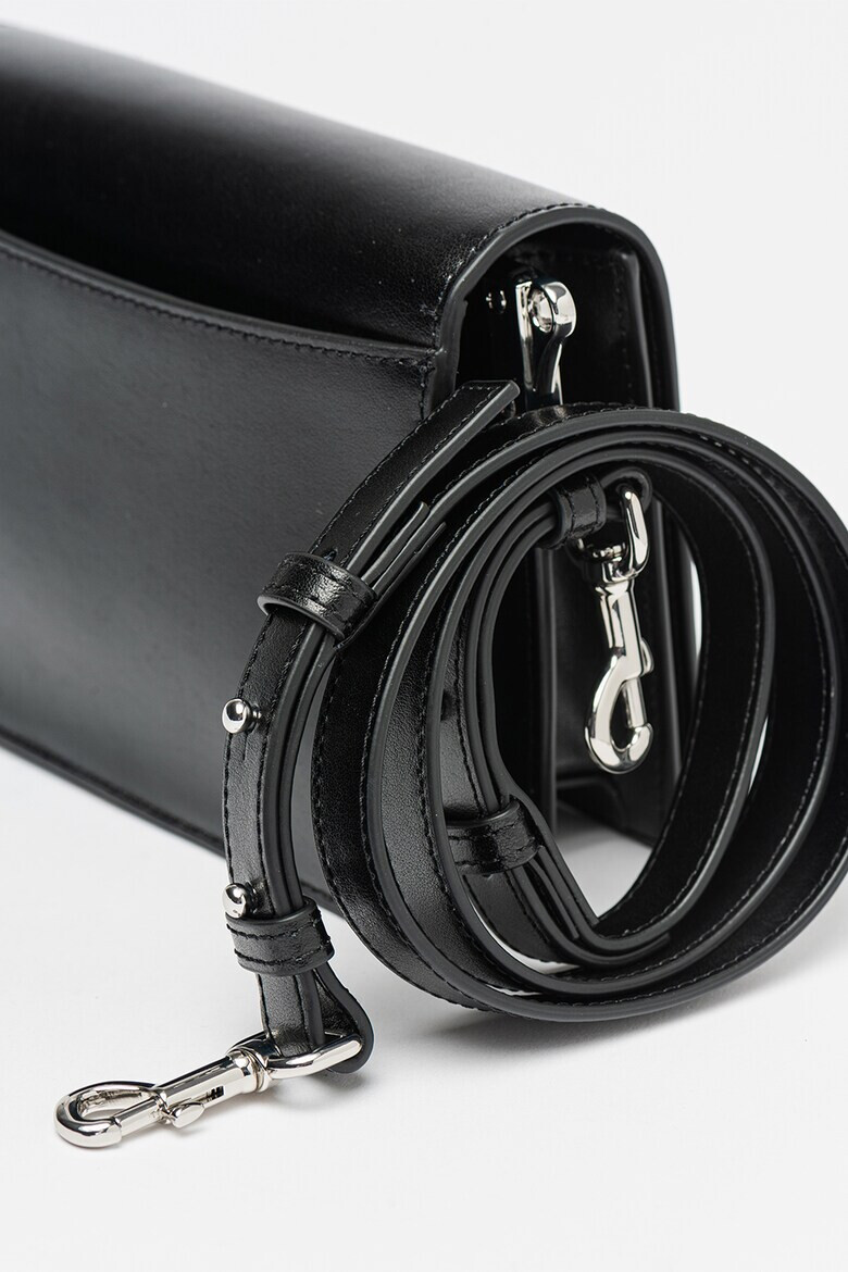 JUST CAVALLI Geanta crossbody de piele ecologica cu aplicatie logo - Pled.ro