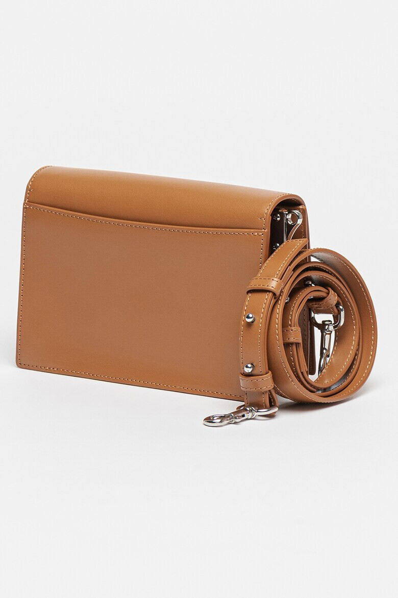 JUST CAVALLI Geanta crossbody de piele ecologica cu aplicatie logo - Pled.ro