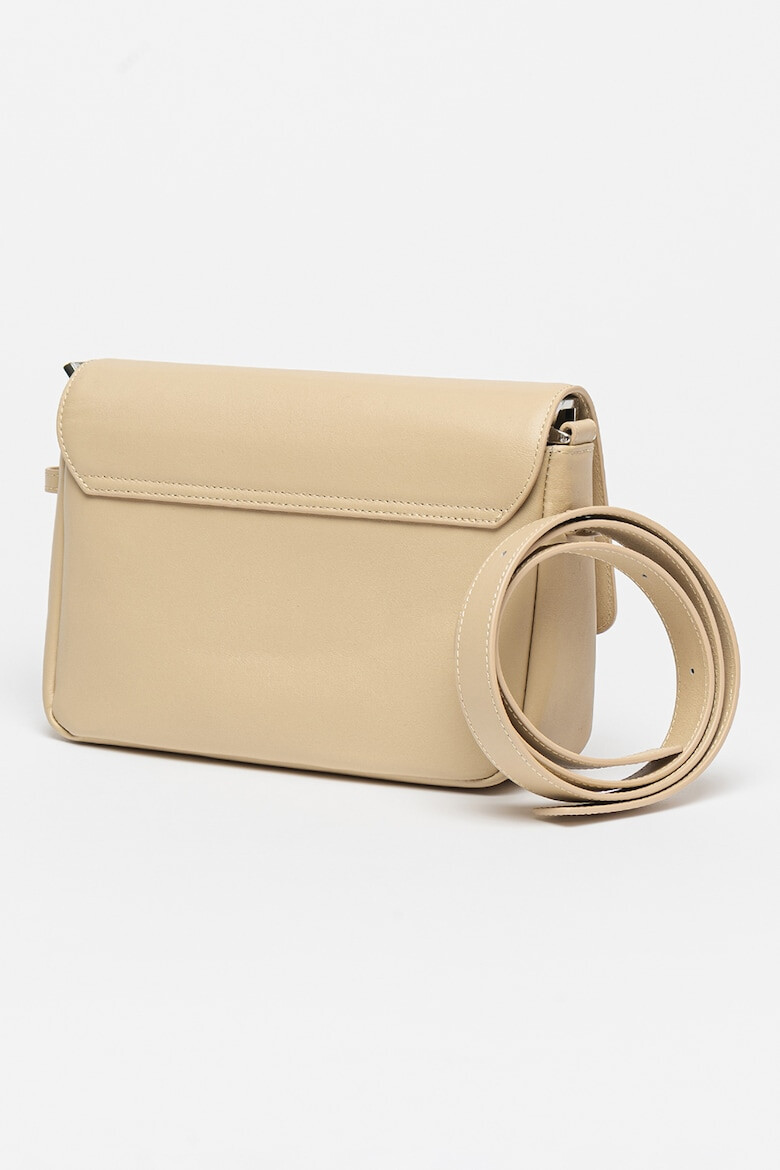 JUST CAVALLI Geanta crossbody de piele ecologica cu detaliu metalic - Pled.ro